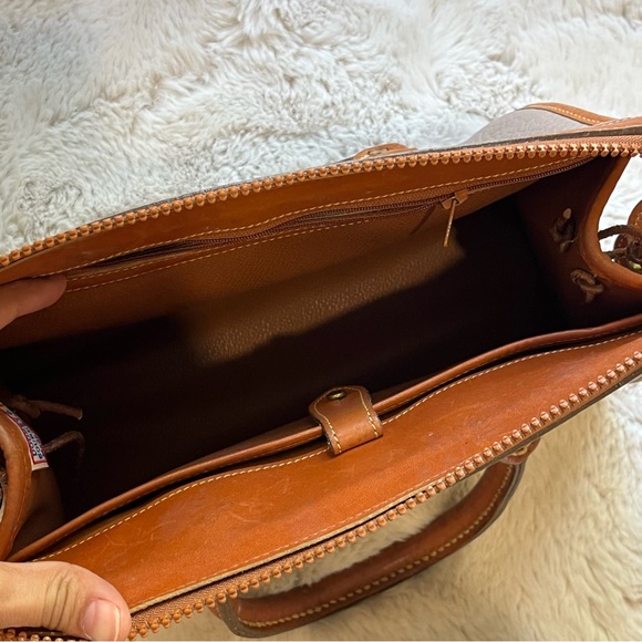 Vintage Classic Dooney & Bourke Leather Satchel - Picture 11 of 15
